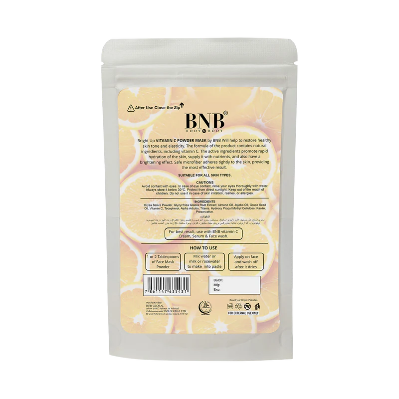 BNB Bright Up Vitamin C Mask At Eve Aura